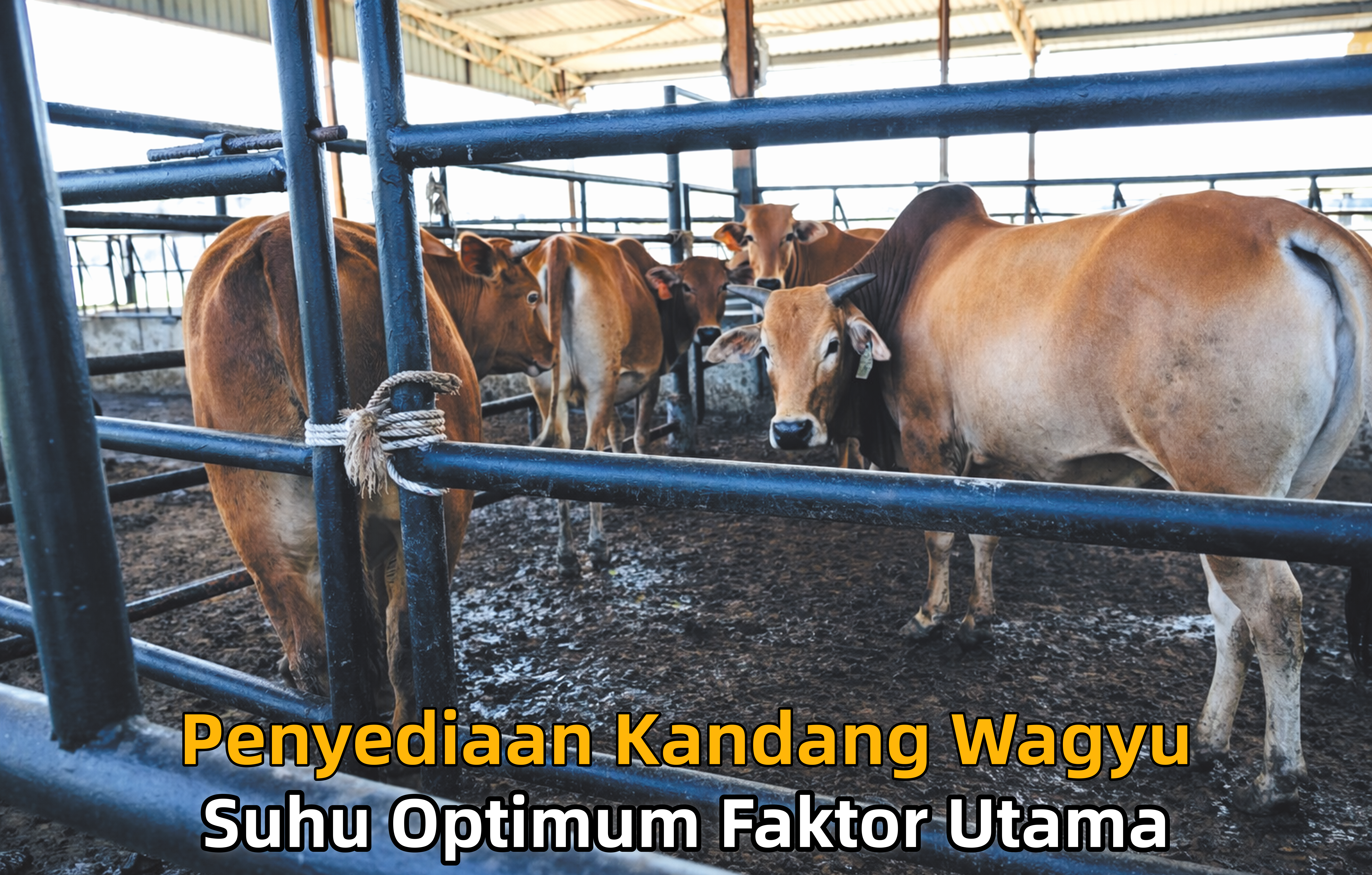 Penyediaan Kandang Wagyu Suhu Optimum Faktor Utama - Agrimag