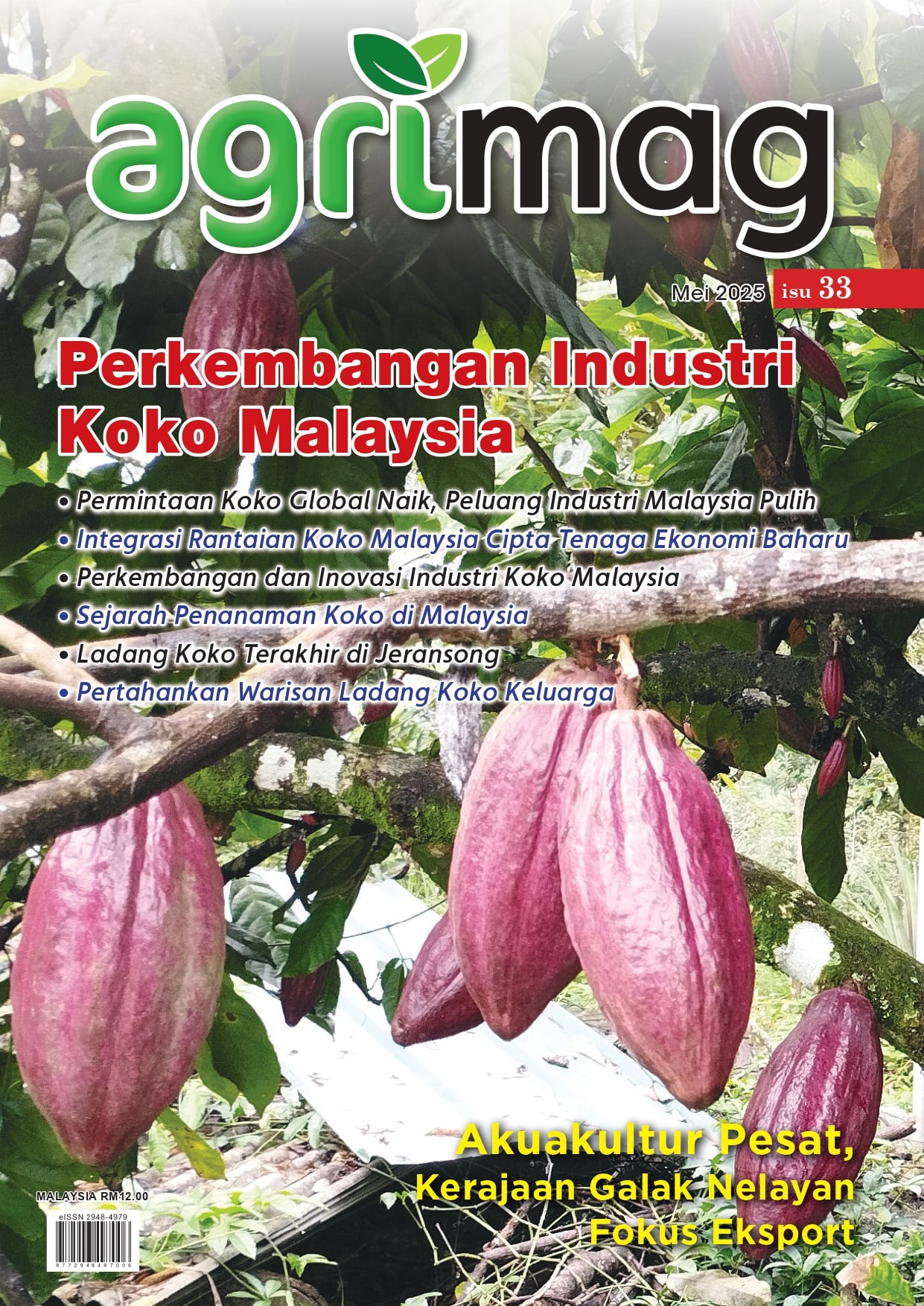 Perkembangan Industri Koko Malaysia (33) - Agrimag